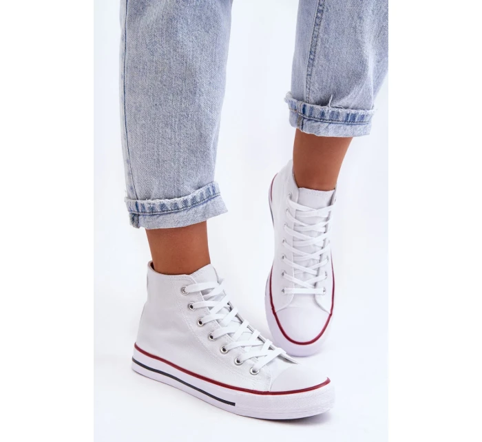 Dámské klasické vysoké boty bílé Remos Dámské klasické vysoké boty bílé Remos