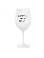 Potrebujem tekutú terapiu - pohár na biele víno 350 ml