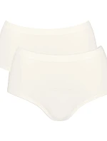 Dámske nohavičky GO Sense Highwaist 2P - WHITE - biela 00GZ - SLOGGI