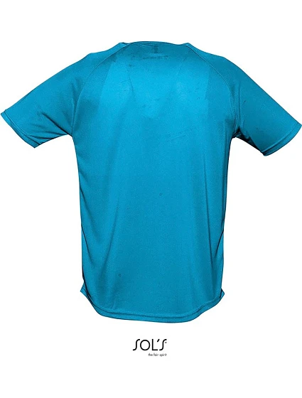 SOL'S Sporty Pánské raglánové sportovní tričko model 22524509 aqua