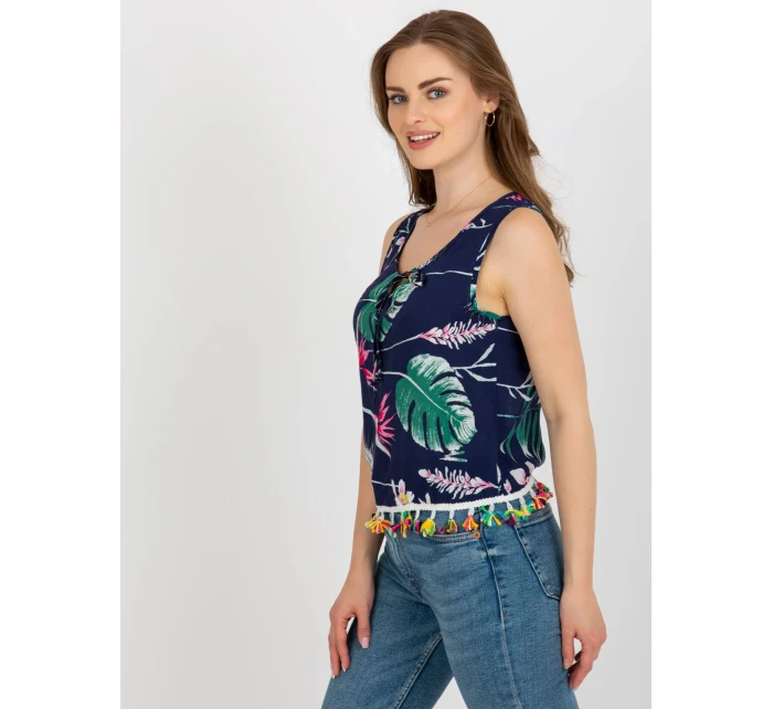 Bluzka AT BZ model 18605205 granatowy - FPrice