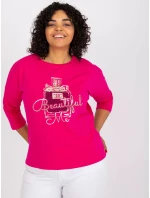 Halenka RV BZ model 17116590 fuchsiová - FPrice Halenka RV BZ model 17116590 fuchsiová - FPrice