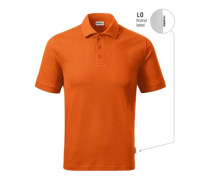 Resist Heavy Pánska polokošeľa Orange 11 (štítok značky)