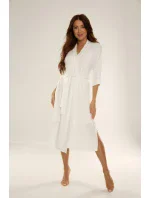 Dámský župan dlouhý model 2614006 - De Lafense Dámský župan dlouhý model 2614006 - De Lafense