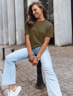Dámske tričko MAYLA II tmavo zelené FashionStreet RY1736