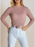 Dámský svetr light pink Dstreet model 21964156 - FashionStreet