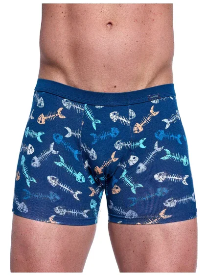 Cornette Tattoo 280/247 Boxerky s rybou kosťou S-2XL