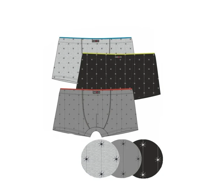 Boxerky Redo Pattern L-2XL