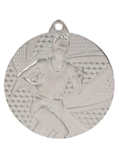 Strieborná medaila - beh - oceľová medaila