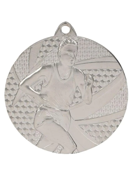 Strieborná medaila - beh - oceľová medaila