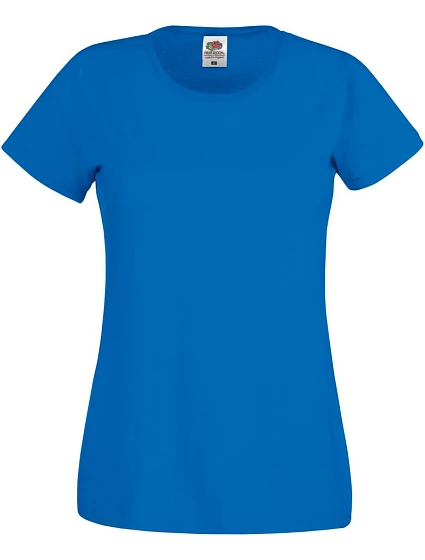 Fruit of the Loom Lady-Fit Original T Dámske tričko 16.1420 kráľovská modrá Fruit of the Loom Lady-Fit Original T Dámske tričko 16.1420 kráľovská modrá