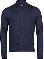 TJ Pánský pletený svetr se zipem 18. navy model 22465109 - Tee Jays TJ Pánský pletený svetr se zipem 18. navy model 22465109 - Tee Jays