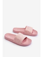 Dámské módní pantofle Big Star model 21611804 Světle růžové - Big Star Shoes Dámské módní pantofle Big Star model 21611804 Světle růžové - Big Star Shoes