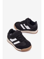 Dětské Sneakersy Sportovní Boty Na Suchý Zip Černé model 21700737 - Boto