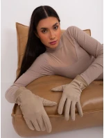 Rękawiczki AT RK model 19077596 beżowy - FPrice