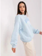 Bluza EM BL 617 model 18909399 jasny niebieski - FPrice Bluza EM BL 617 model 18909399 jasny niebieski - FPrice