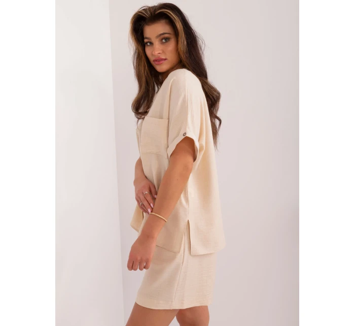 Komplet LK KMPL model 20190648 jasny beżowy - FPrice Komplet LK KMPL model 20190648 jasny beżowy - FPrice