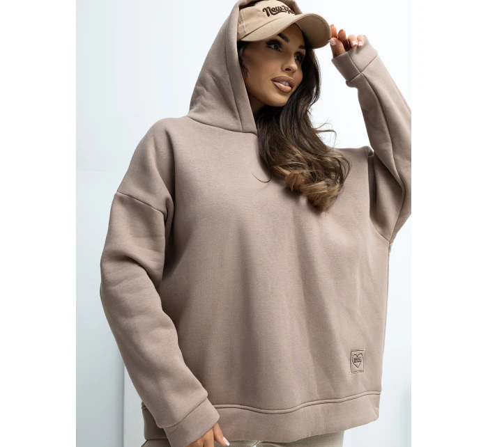 Bluza RV BL model 21777752 ciemny bezowy - FPrice Bluza RV BL model 21777752 ciemny bezowy - FPrice