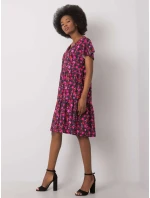 Šaty WN SK 842 1.25P čierna a ružová