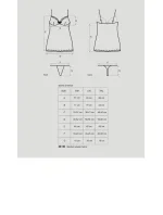 Košilka model 18027599 chemise - Obsessive Košilka model 18027599 chemise - Obsessive