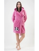 Dámský župan krátký s kapucí Panda Dámský župan krátký s kapucí Panda