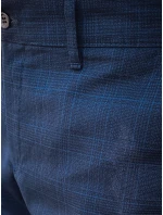 Pánské tmavě modré chinos kalhoty model 21977248 - Dstreet