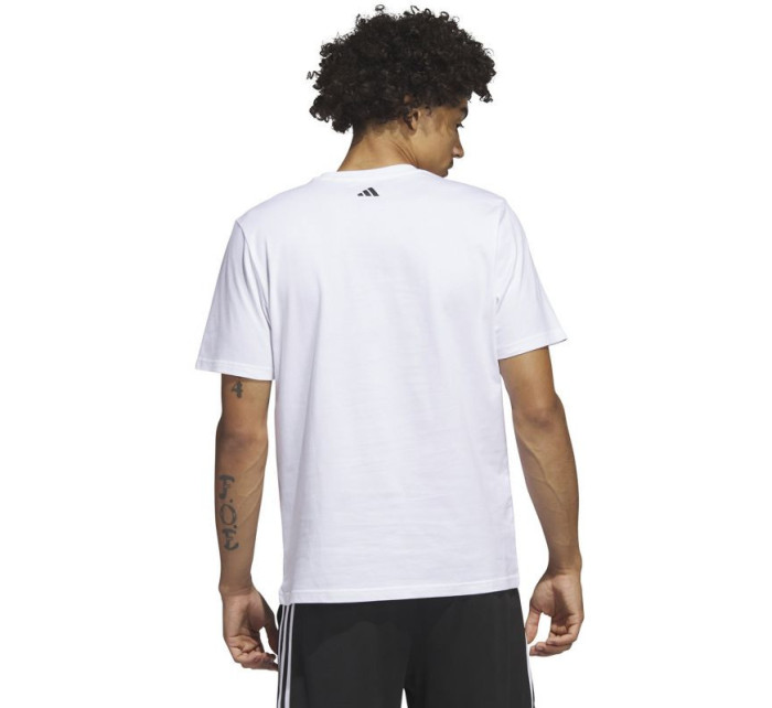 Adidas Lil' Stripe Basketbalové grafické tričko M IC1866