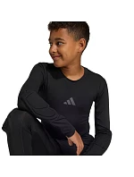 Detské brankárske tričko Adidas s dlhým rukávom, čierne KA1678 Detské brankárske tričko Adidas s dlhým rukávom, čierne KA1678