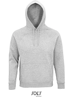 SOL'S Stellar Unisex raglánová mikina s kapucí z bio bavlny model 22525127 grey melange SOL'S Stellar Unisex raglánová mikina s kapucí z bio bavlny model 22525127 grey melange