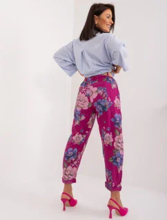 Spodnie DHJ SP model 19712363 fioletowy - FPrice