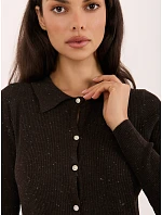 Sweter PM SW model 22401092 brązowy - FPrice Sweter PM SW model 22401092 brązowy - FPrice