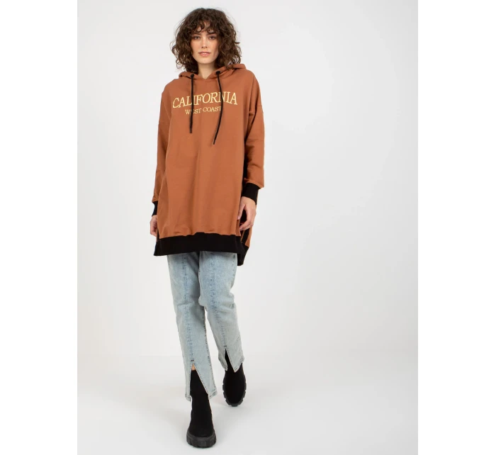 Mikina VI BL model 17965431 světle hnědá - FPrice