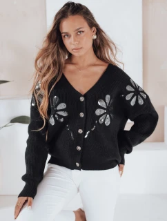 Dámský kardigan černý model 21990968 - Dstreet