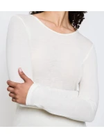 Beauty Layers LSL Top Wool - WHITE - TRIUMPH WHITE - TRIUMPH Beauty Layers LSL Top Wool - WHITE - TRIUMPH WHITE - TRIUMPH