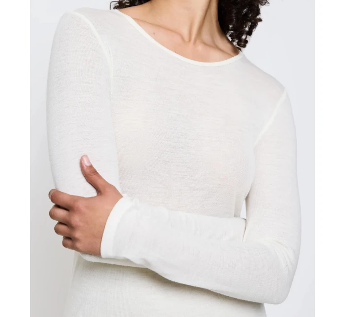 Beauty Layers LSL Top Wool - WHITE - TRIUMPH WHITE - TRIUMPH Beauty Layers LSL Top Wool - WHITE - TRIUMPH WHITE - TRIUMPH