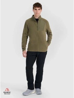 Polartec regular pánsky fleece 4F 4FWAW25TFLEM333-43S