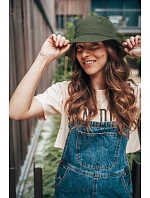 Bucket Cotton Klobouk model 22478917 khaki - Atlantis Headwear Bucket Cotton Klobouk model 22478917 khaki - Atlantis Headwear