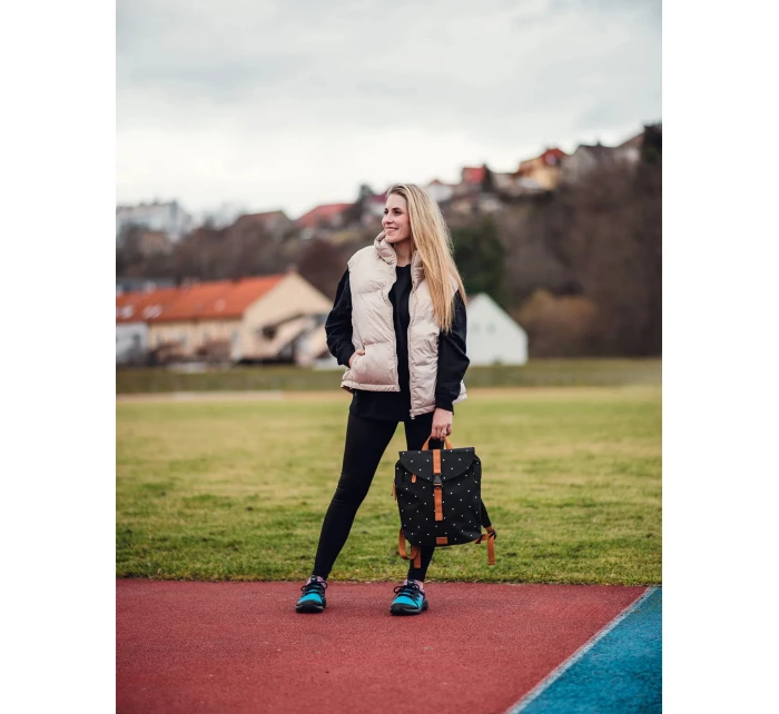 Mestský batoh VUCH Corbin Dotty Black