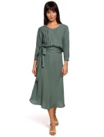 Dámské šaty model 17461539 Midi - BeWear Dámské šaty model 17461539 Midi - BeWear
