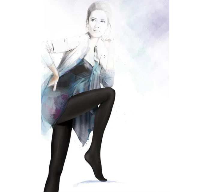 SATT MATTI - Dámske pančuchové nohavice 3D 90 DEN - GATTA