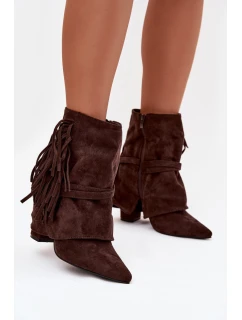 Topánky na podpätku model 221129 Krok vo veľkom štýle