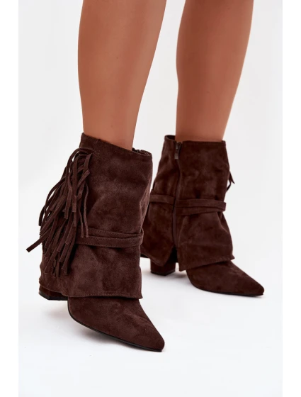 Topánky na podpätku model 221129 Krok vo veľkom štýle