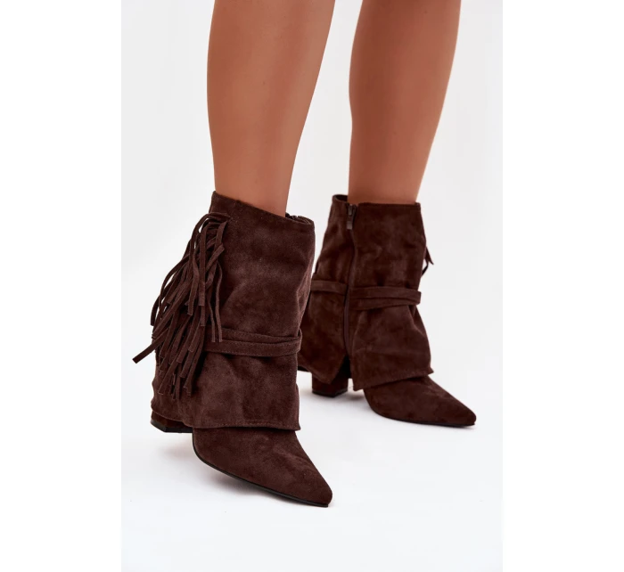 Topánky na podpätku model 221129 Krok vo veľkom štýle