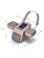 KA08 automatické koliesko na cvičenie brušných svalov s LCD displejom a nabíjaním HMS KA08 automatické koliesko na cvičenie brušných svalov s LCD displejom a nabíjaním HMS