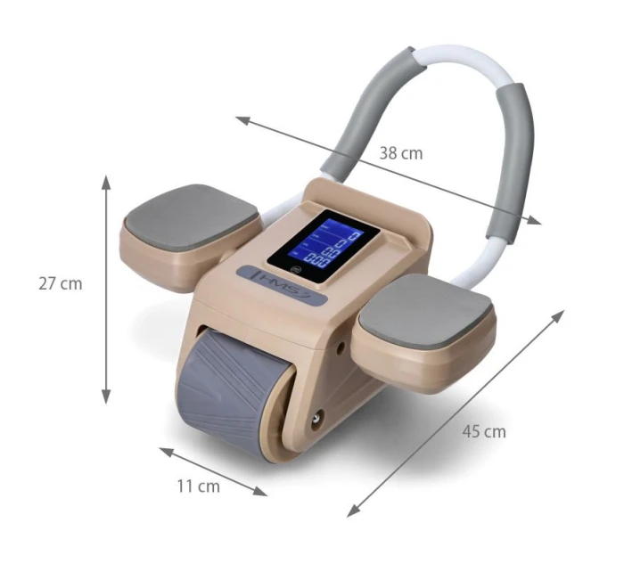 KA08 automatické koliesko na cvičenie brušných svalov s LCD displejom a nabíjaním HMS KA08 automatické koliesko na cvičenie brušných svalov s LCD displejom a nabíjaním HMS