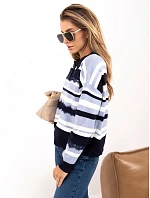 Sweter PM SW model 22400838 niebieski - FPrice Sweter PM SW model 22400838 niebieski - FPrice