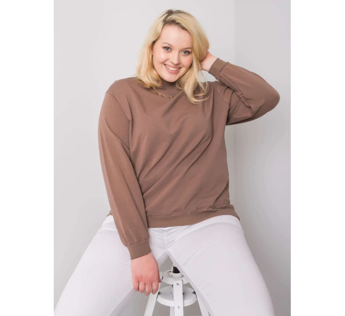 Mikina RV BL 6299.11 hnedá