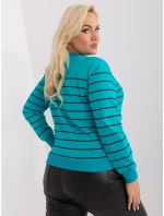 Bluzka RV BZ model 19154311 turkusowy - FPrice Bluzka RV BZ model 19154311 turkusowy - FPrice