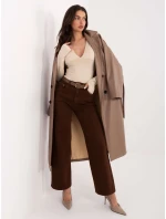 Spodnie jeans SP brązowy model 21776349 - FPrice Spodnie jeans SP brązowy model 21776349 - FPrice