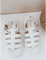 SERALINA dámske sandále biele FashionStreet ZY0963 SERALINA dámske sandále biele FashionStreet ZY0963